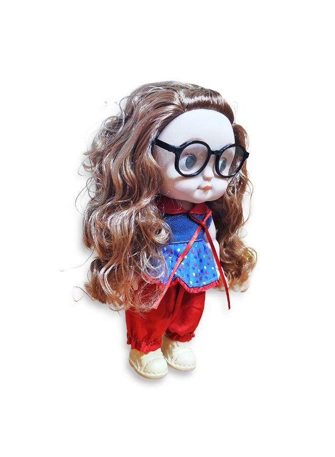 Kids Singing Doll with Light Up Ramadan Lantern, Fashionable Girl Toy with Attractive Clothes, Musical Doll for Role Playing and Creative Imaginative Play, Ideal Gift for Boys and Girls - Image 3